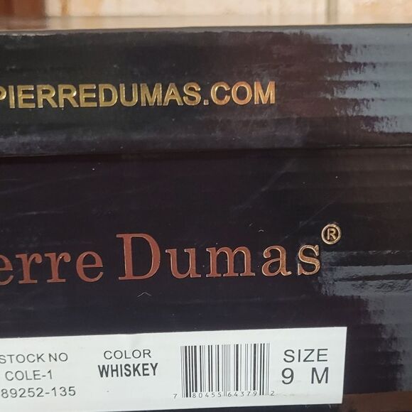 Pierre Dumas Women's Brown Ankle Boots, Size 9, New in Box, Dual Zippers - Picture 3 of 7